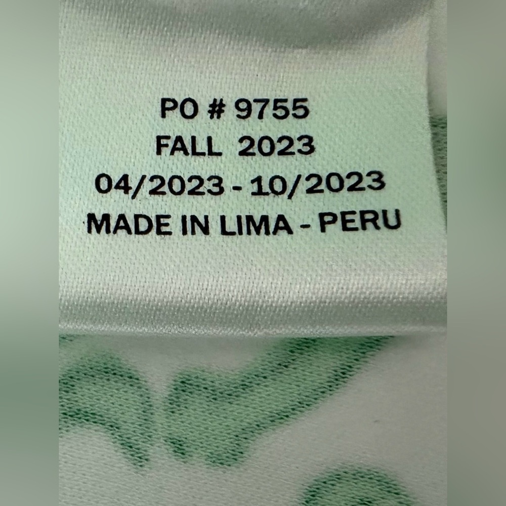 Roller Rabbit Emerald Monkey Polo
Pajamas, Size Large - Picture 9 of 12